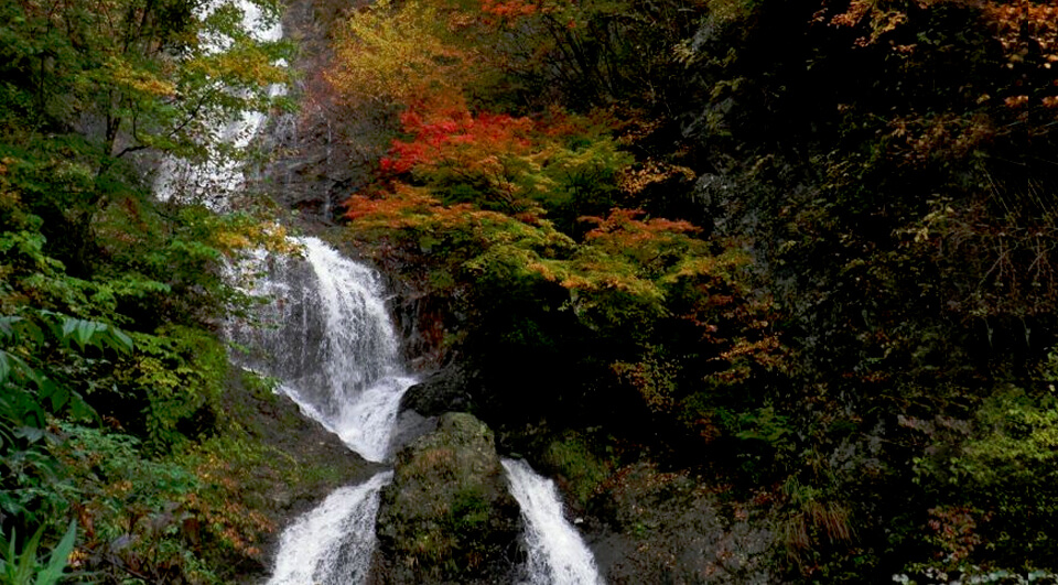 開田高原 唐沢の滝からさわのたき